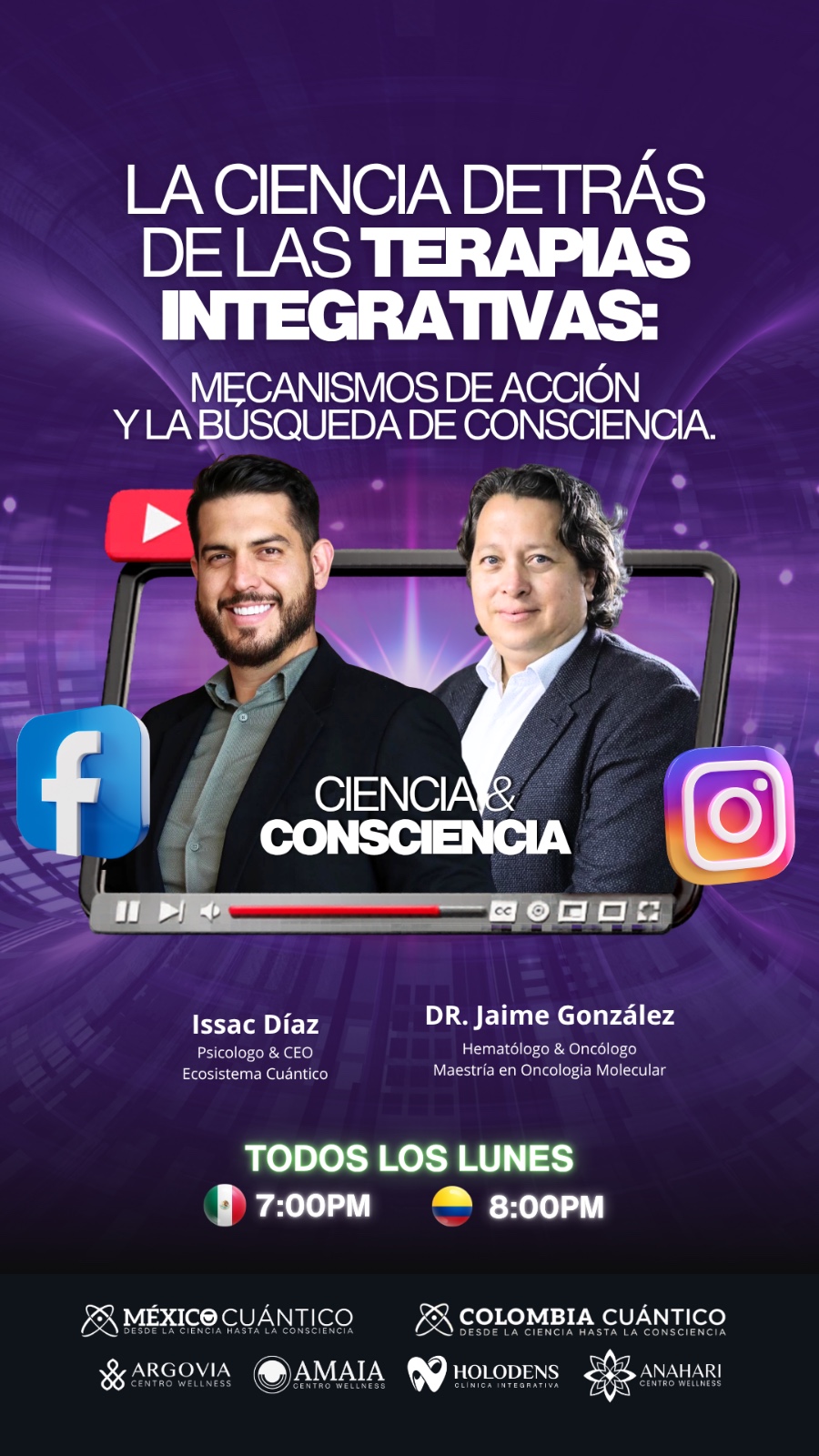 Issac Díaz y Dr. Jaime González — Ciencia & Consciencia